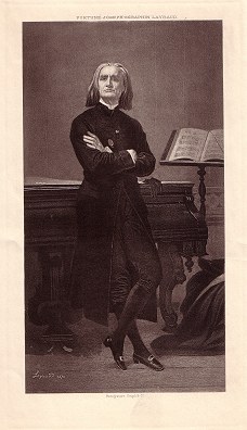 Franz Lisztfrom our Antique Prints Catalogue - phoenixant.com