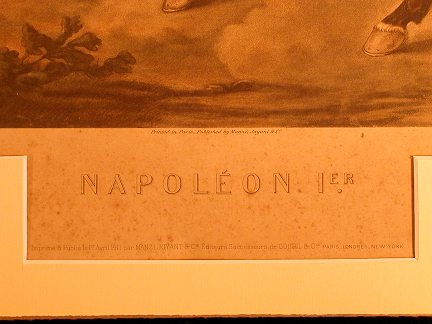 print of Napoleon Buonaparte from our Prints catalogue - Phoenixant.com