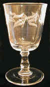 pressed-glass goblet c. 1875 from our Antiques catalogue - Phoenixant.com