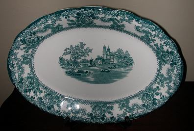 antique ironstone platter from our Antiques catalogue - Phoenixant.com