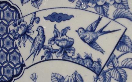 19'th century ironstone serving platter from our Antiques catalogue - Phoenixant.com