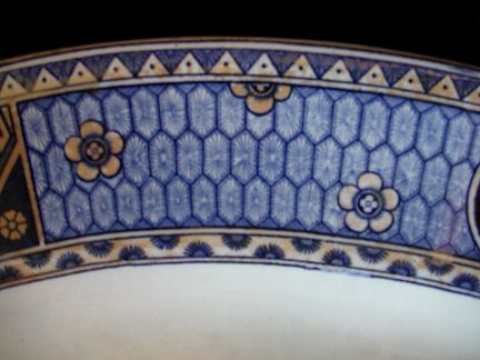 19'th century ironstone serving platter from our Antiques catalogue - Phoenixant.com