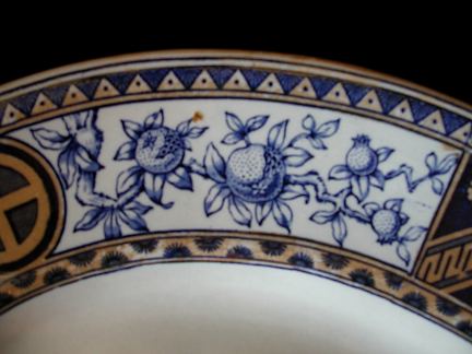 19'th century ironstone serving platter from our Antiques catalogue - Phoenixant.com