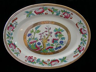 19'th century ironstone serving platter from our Antiques catalogue - Phoenixant.com