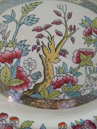 19'th century ironstone serving platter from our Antiques catalogue - Phoenixant.com