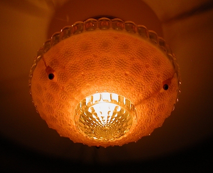 bead chain glass lampshade c.1930 from our Lighting catalogue - Phoenixant.com