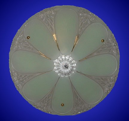 bead chain glass lampshade c.1930 from our Lighting catalogue - Phoenixant.com