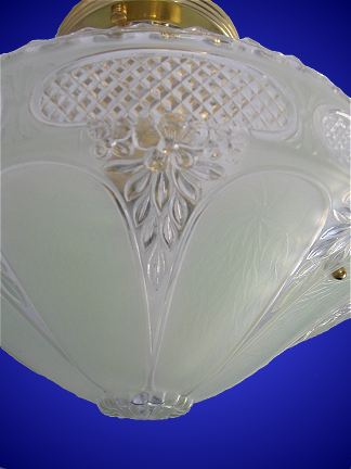 bead chain glass lampshade c.1930 from our Lighting catalogue - Phoenixant.com