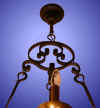 antique wrought-iron candle chandelier from our Lighting catalogue - Phoenixant.com