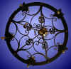 Belgian 5-light wrought iron chandelier from our Lighting catalogue - Phoenixant.com