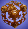 Deco cast-iron fixture from our Lighting catalogue - Phoenixant.com