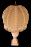 Alabaster table lamp with handcrafted shade by Valerie Stankiewicz from our Lighting catalogue - Phoenixant.com