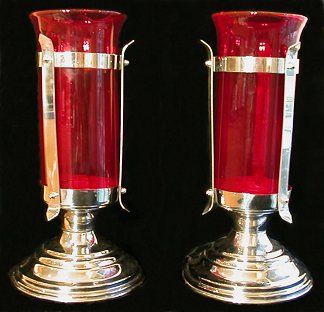 Pair of sanctuary lamps from our Lighting catalogue - Phoenixant.com