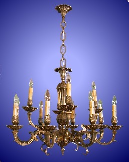 French two level chandelier circa 1920 from our Lighting catalogue - Phoenixant.com