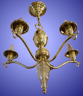 Brass lamp c. 1930 from our Lighting catalogue - Phoenixant.com