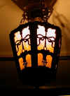 1920's pendant porch or hall fixture with slag glass panels from our Lighting catalogue - Phoenixant.com