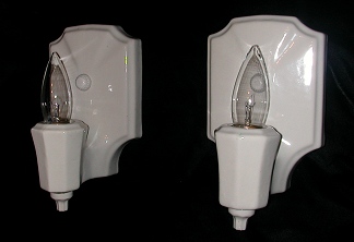 pair of deco porcelain wallsconces from our Lighting catalogue - Phoenixant. com