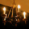 Arts & Crafts 5-light chandelier from our Lighting catalogue - Phoenixant.com