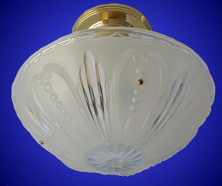 bead chain glass lampshade c.1930 from our Lighting catalogue - Phoenixant.com