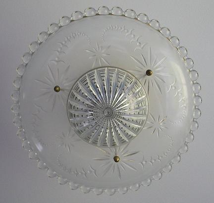 bead chain glass lampshade c.1930 from our Lighting catalogue - Phoenixant.com