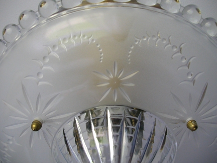 bead chain glass lampshade c.1930 from our Lighting catalogue - Phoenixant.com