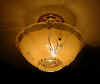 bead chain glass lampshade c.1930 from our Lighting catalogue - Phoenixant.com