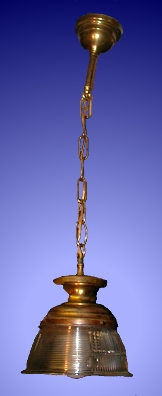 antique single pendant holophane lamp from out lighting catalogue - Phoenixant.com