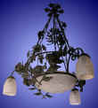 antique lighting deco chandelier from our lighting catalogue  - phoenixant.com