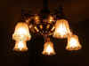 decorative brass five-light chandelier from our Lighting catalogue - Phoenixant.com