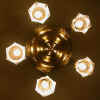 decorative brass five-light chandelier from our Lighting catalogue - Phoenixant.com